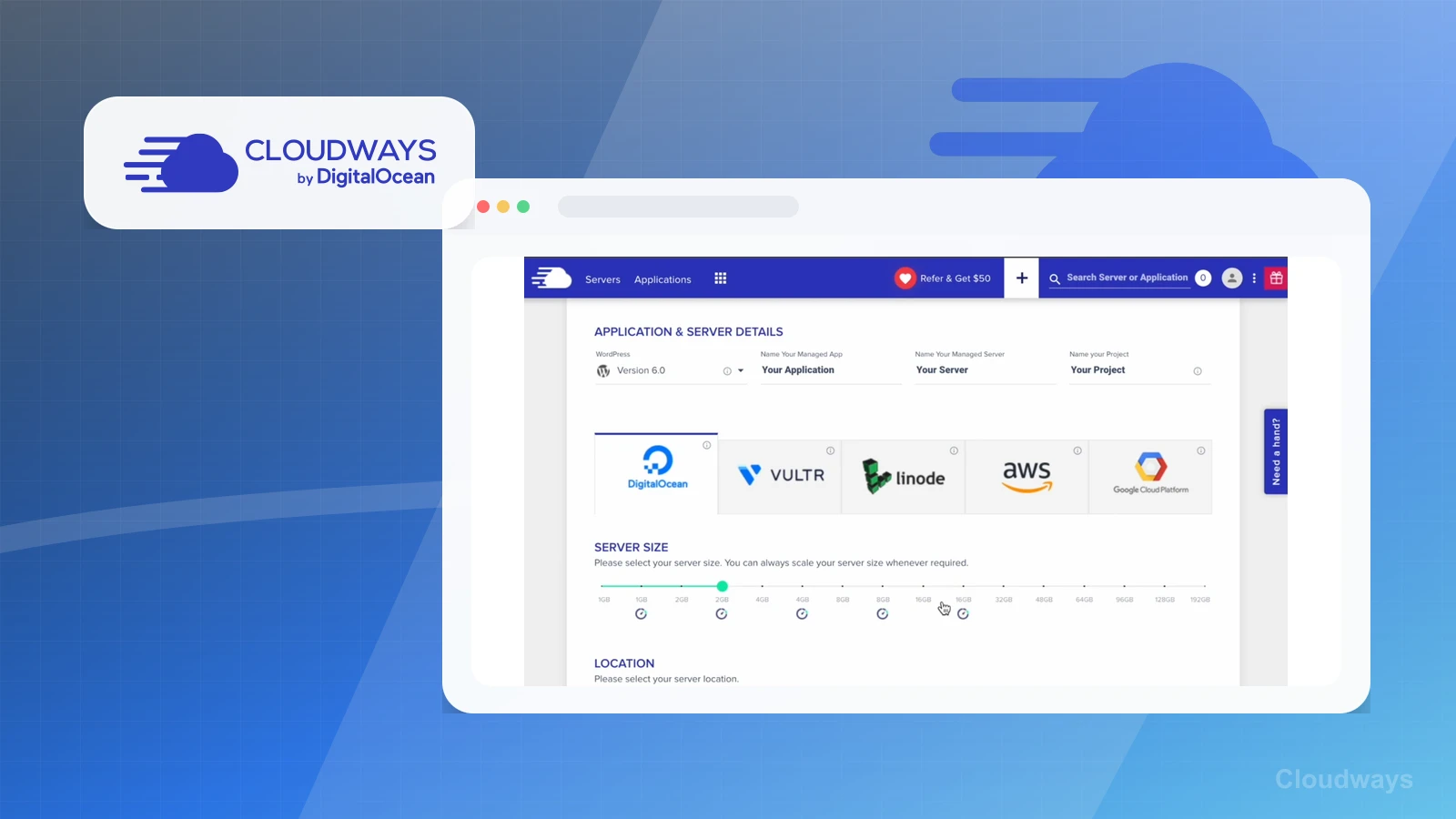 Cloudways product media preview