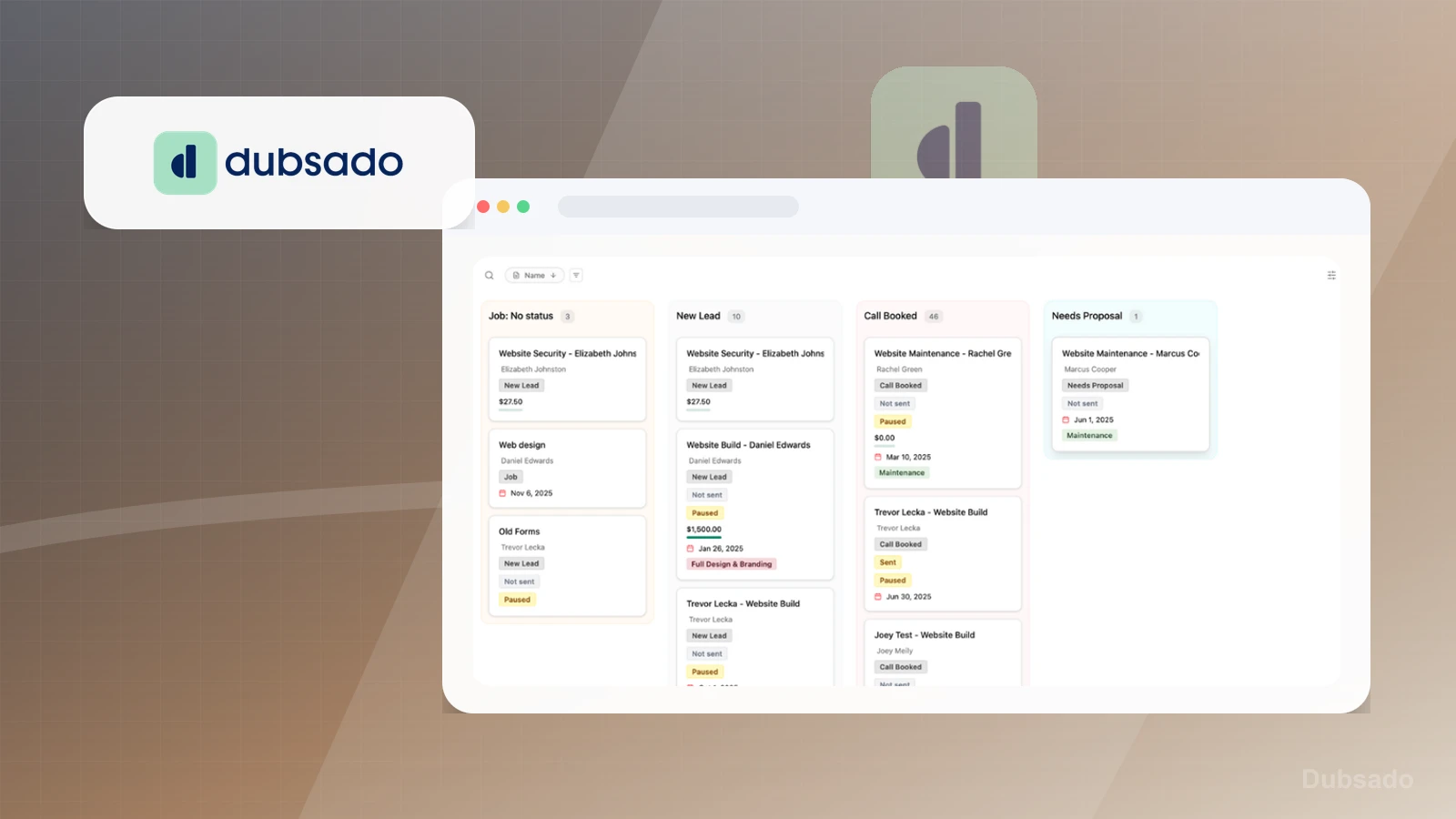 Dubsado product media preview