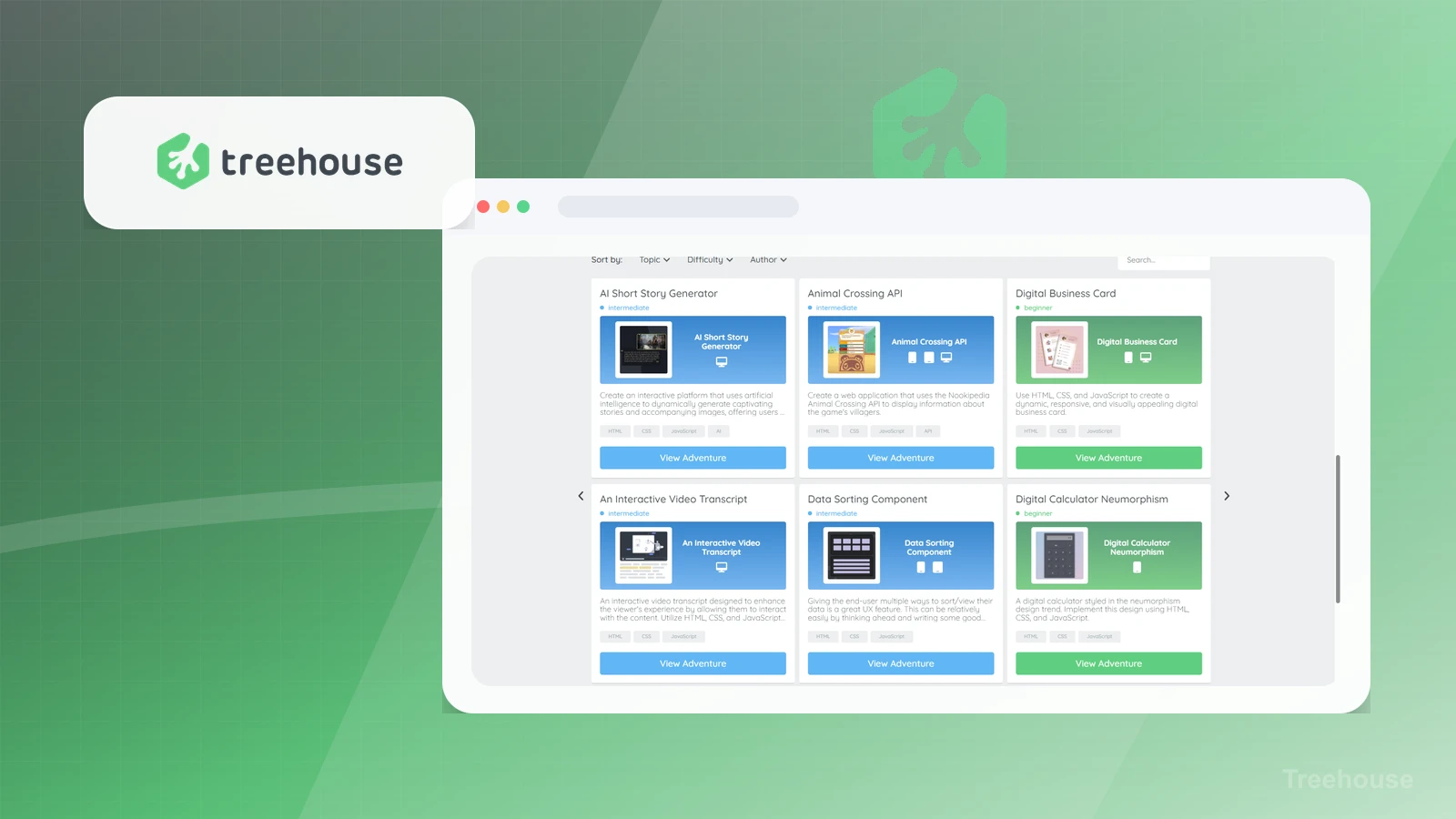 Treehouse product media preview