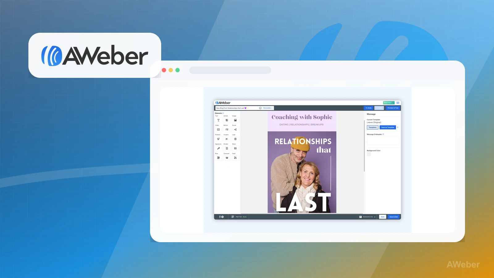 MailerLite vs AWeber comparison visual 2