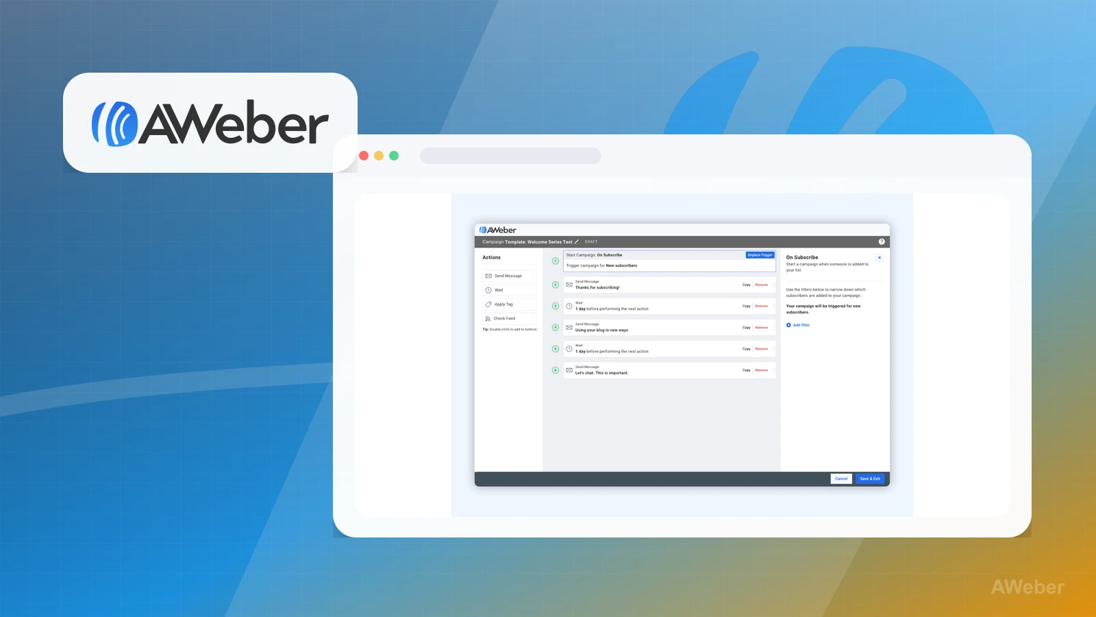 AWeber screenshot thumbnail 3