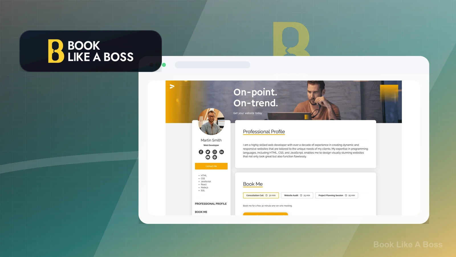 Cal.com vs Book Like A Boss comparison visual 2