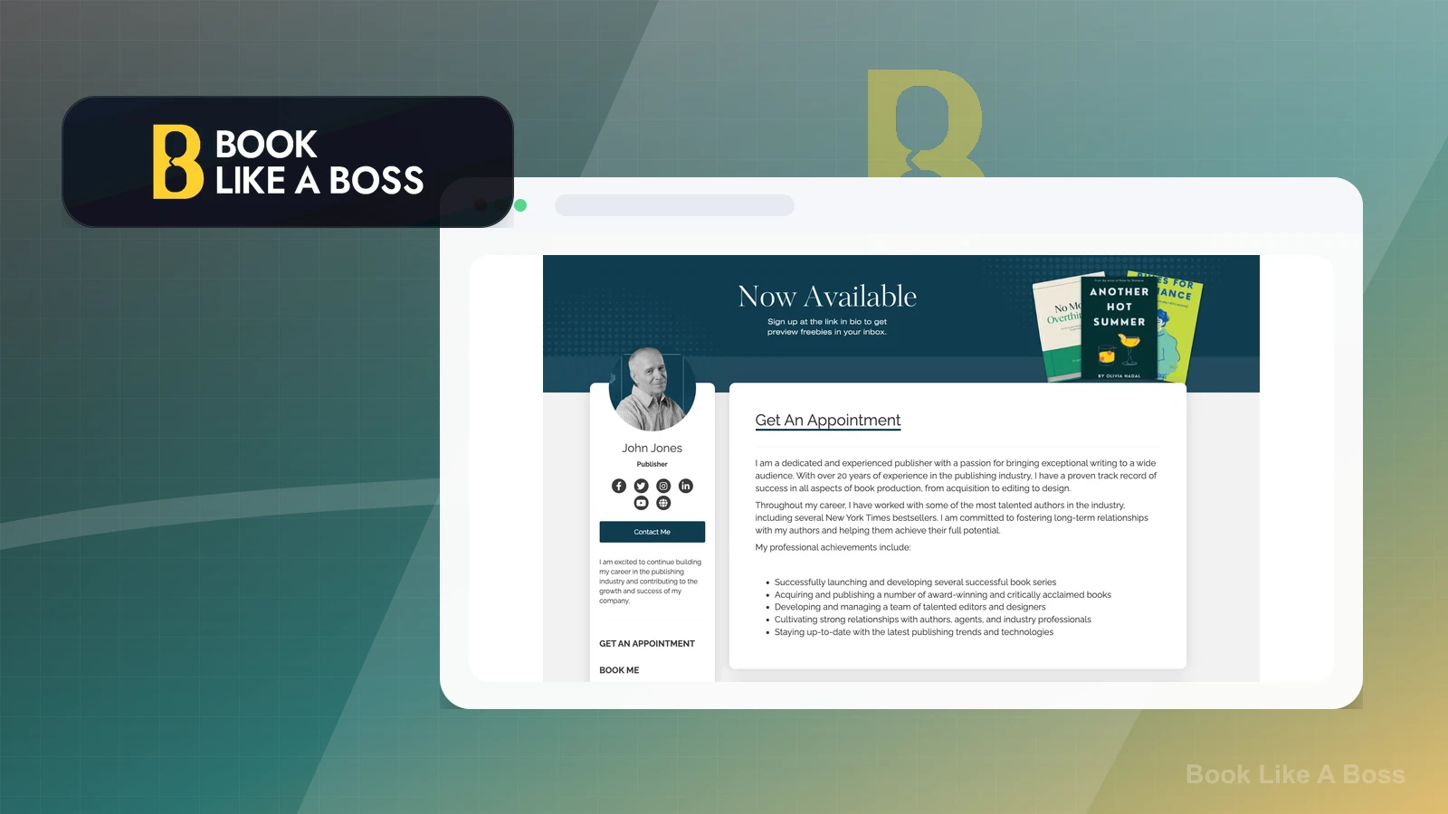 Book Like A Boss screenshot thumbnail 2