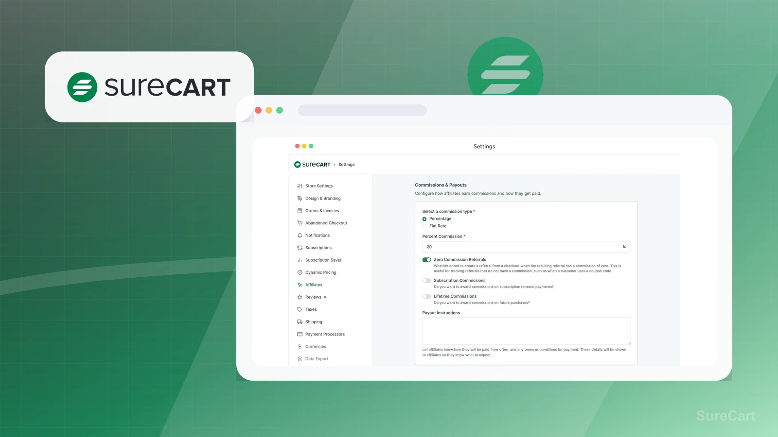 SureCart screenshot thumbnail 2